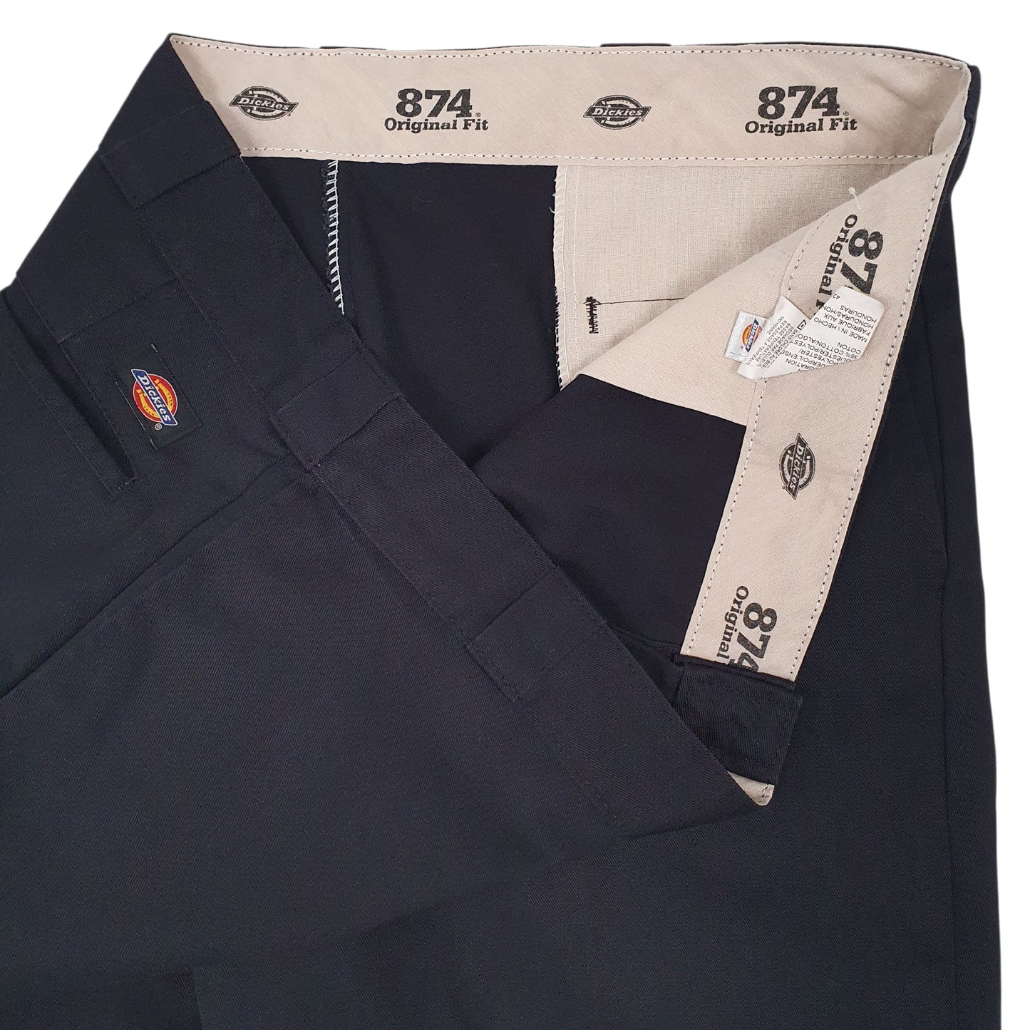 Mens Black Dickies 874 Workwear  Trousers