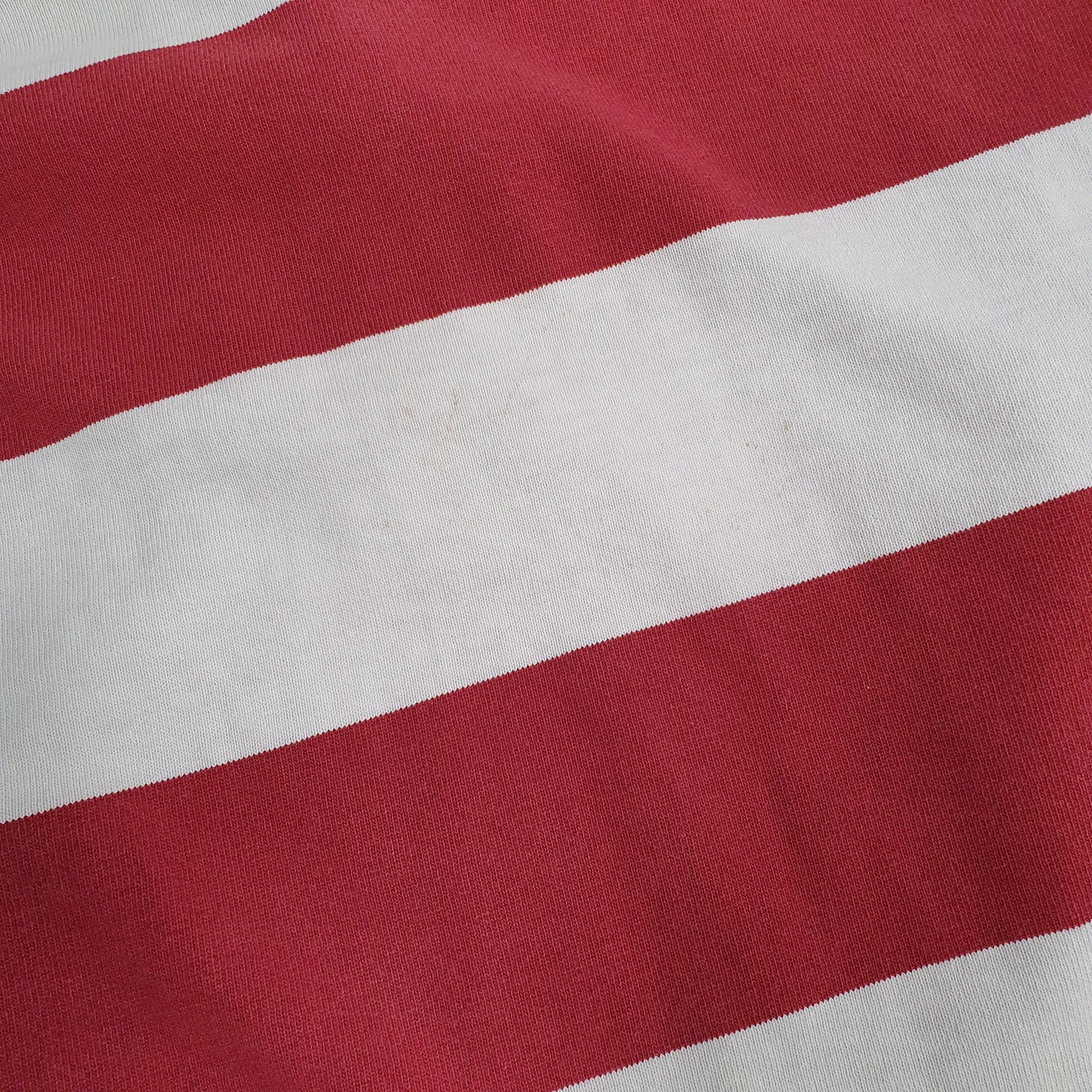 Mens Burgundy Barbarian Rugby Crewneck Polo Shirt