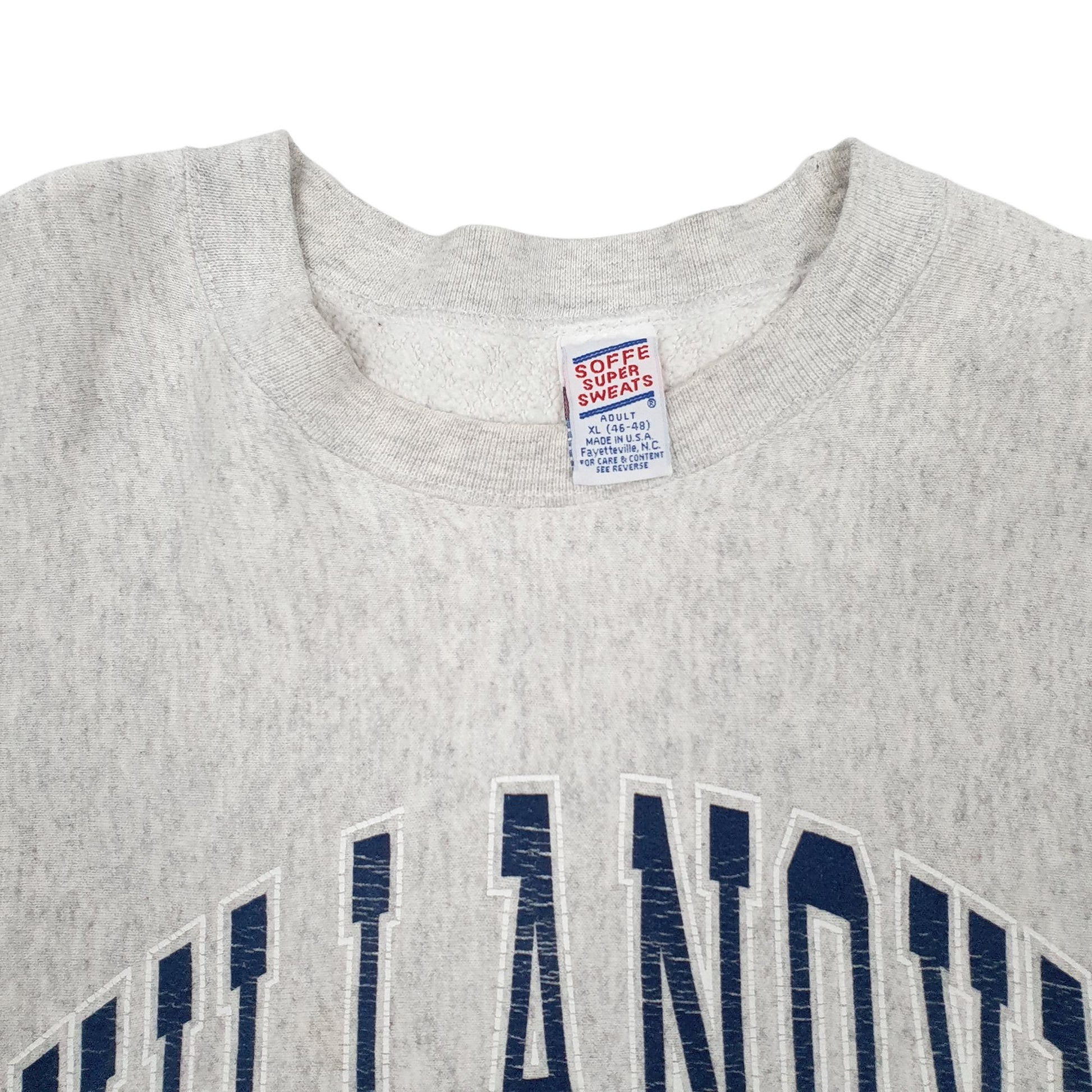 Mens Grey Soffe Vintage 90s Made In USA Crewneck Jumper