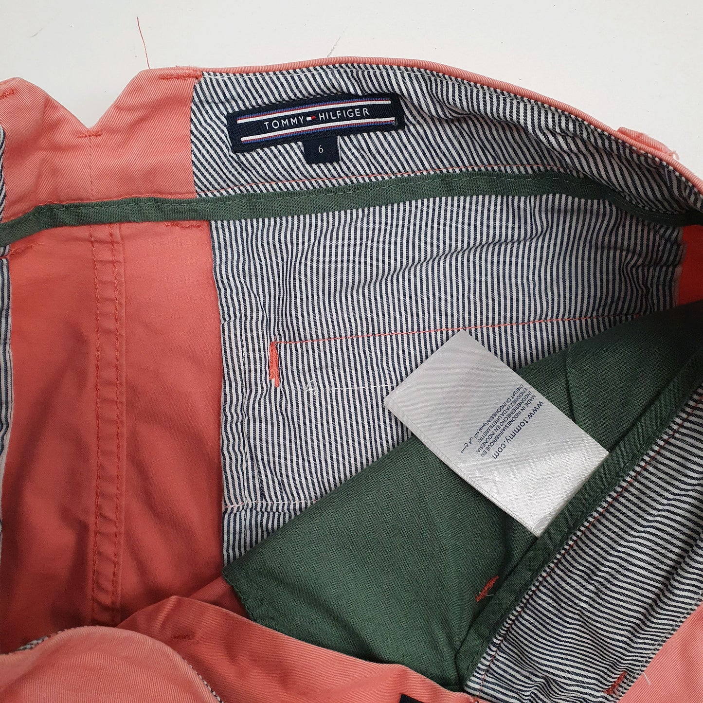Womens Pink Tommy Hilfiger   Shorts