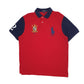 Mens Red Polo Ralph Lauren Slim Fit Short Sleeve Polo Shirt