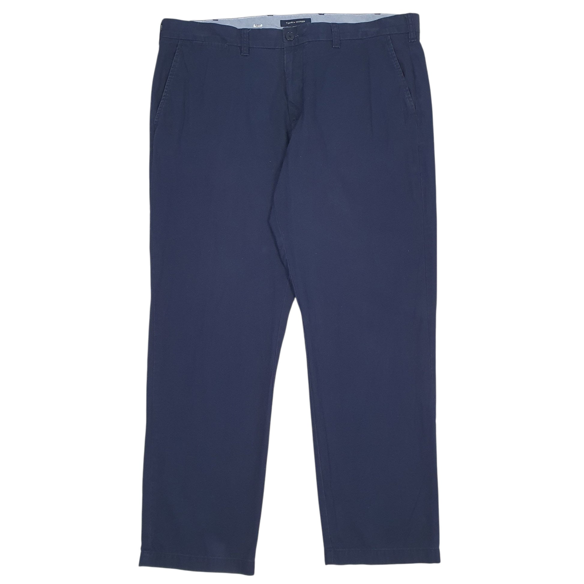Mens Navy Tommy Hilfiger  Chino Trousers