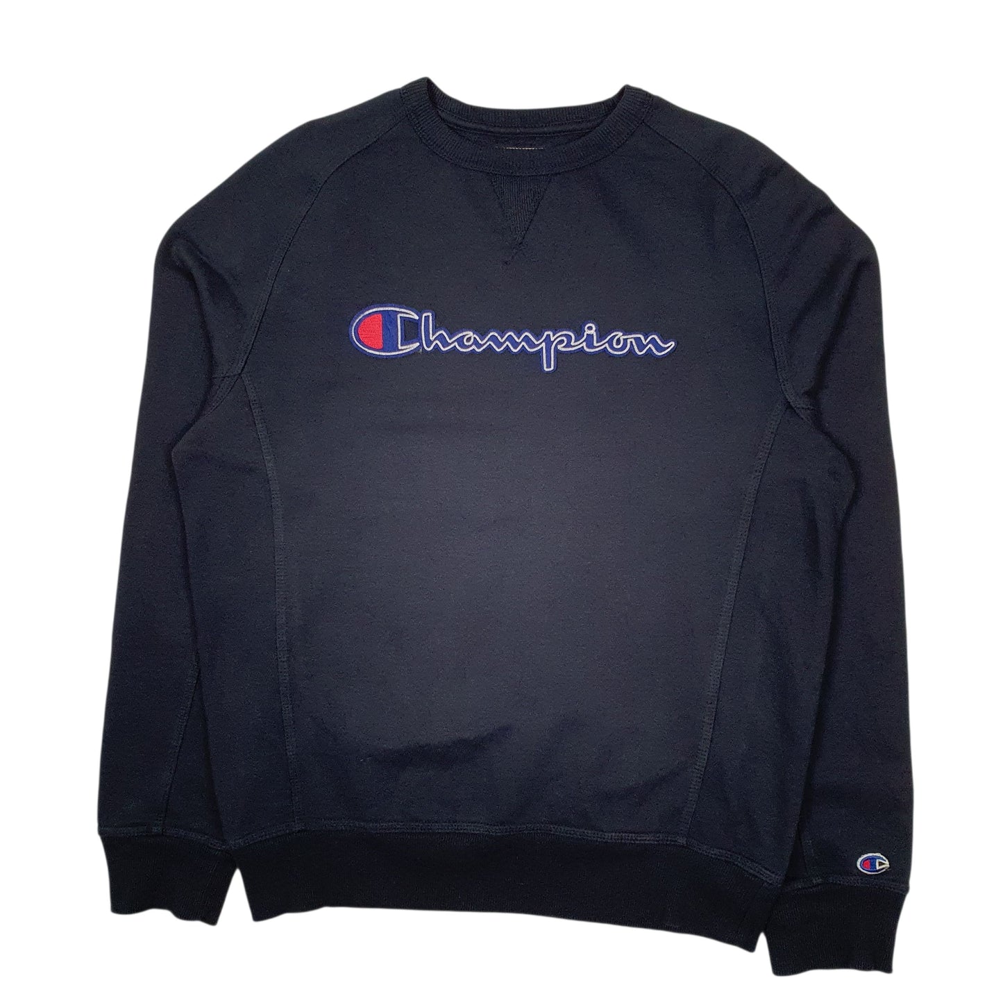 Mens Navy Champion  Crewneck Jumper