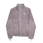 Womens Grey The North Face Fluffy Full Zip Jumper