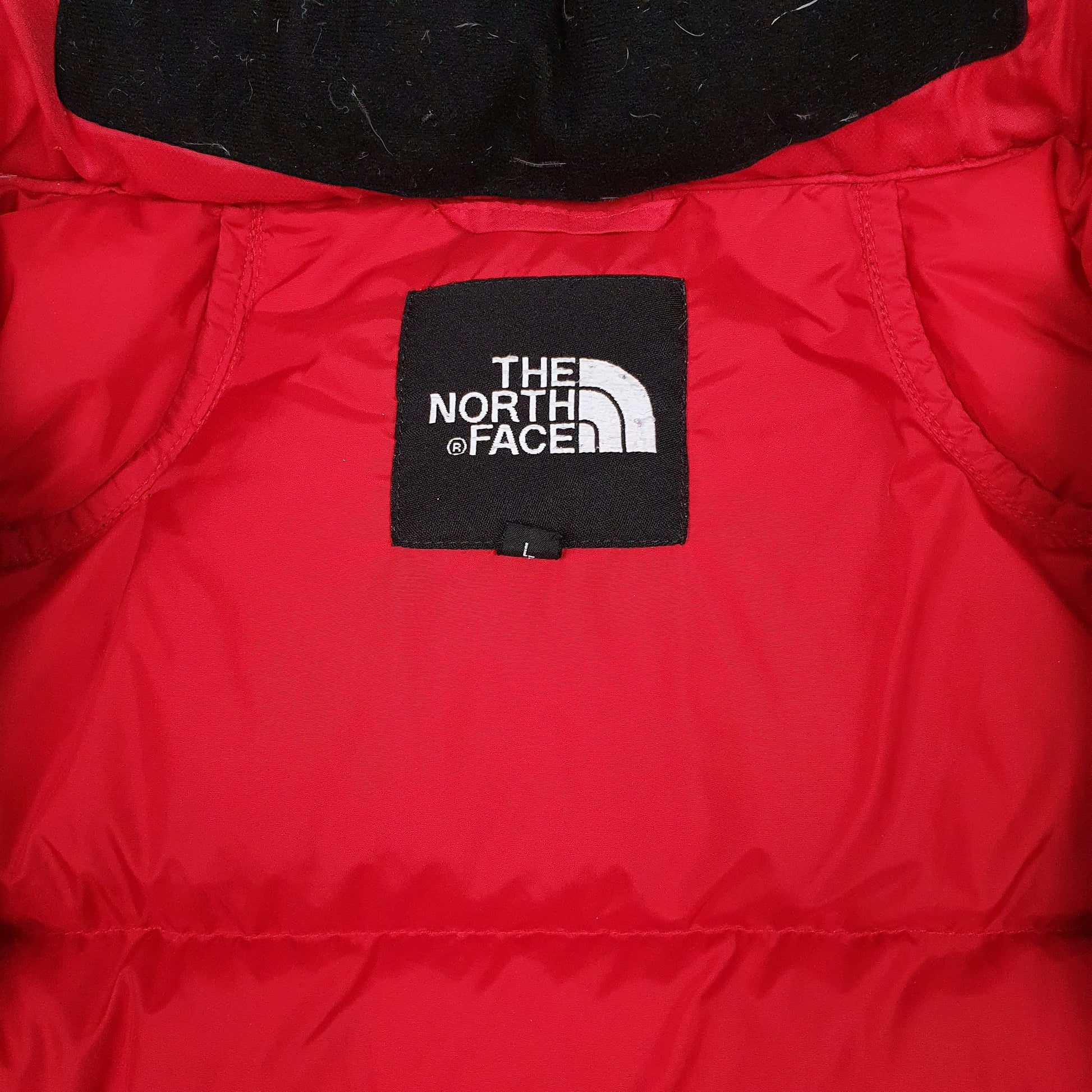 Womens Red The North Face Baltoro  Coat