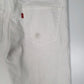 Mens White Levis   Jeans