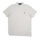 Mens White Polo Ralph Lauren  Short Sleeve Polo Shirt