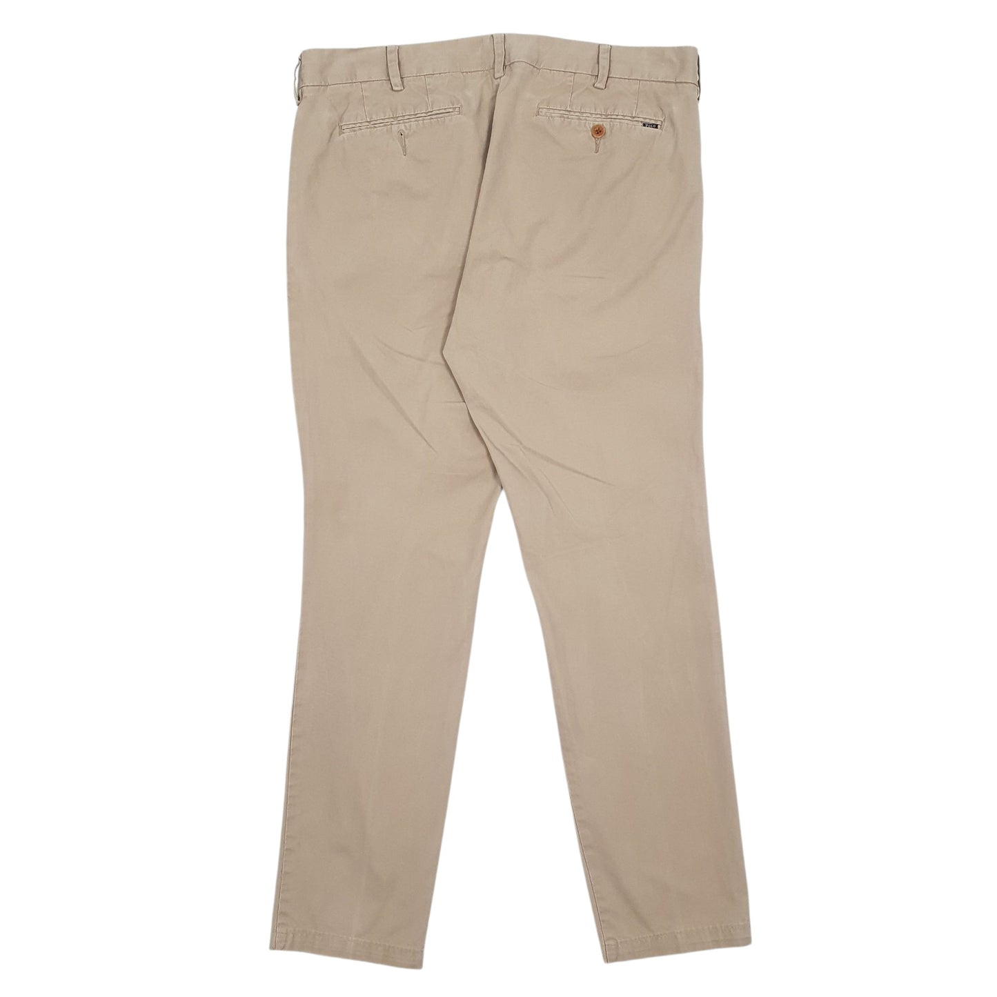 Mens Brown Polo Ralph Lauren Pima Cotton  Trousers