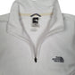 Womens White The North Face  Quarter Zip Jumper