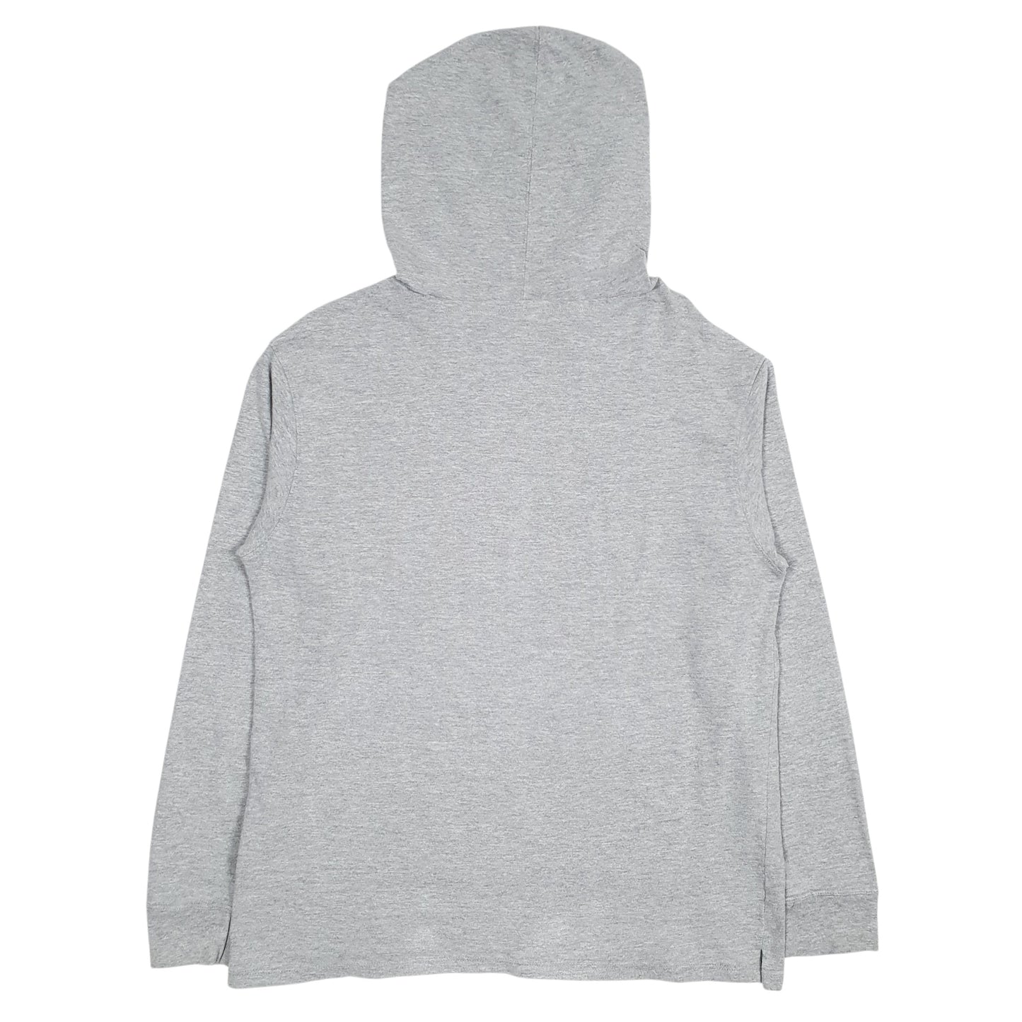 Mens Grey Champion Spellout Lightweight Hoodie Jumper