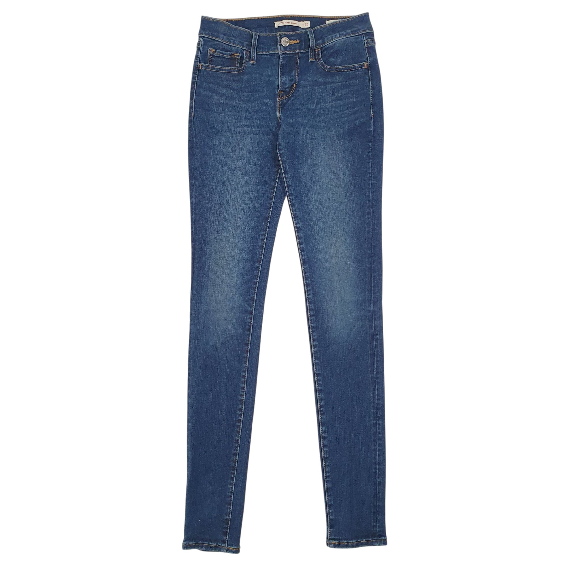 Womens Blue Levis  710 JeansW25 L32