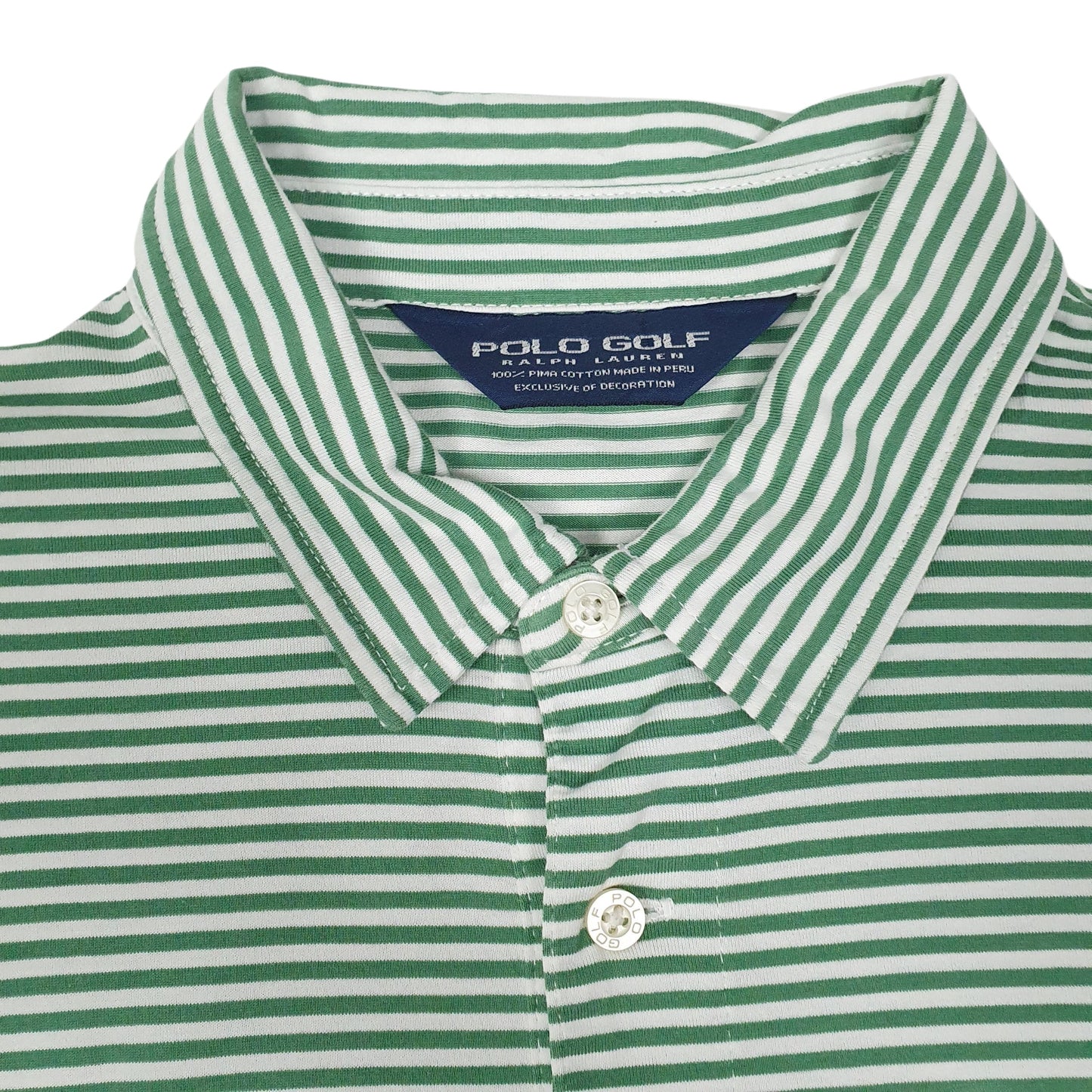 Mens Green Polo Ralph Lauren Golf  Polo Shirt