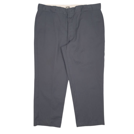 Mens Grey Dickies 874 Workwear Chino Trousers
