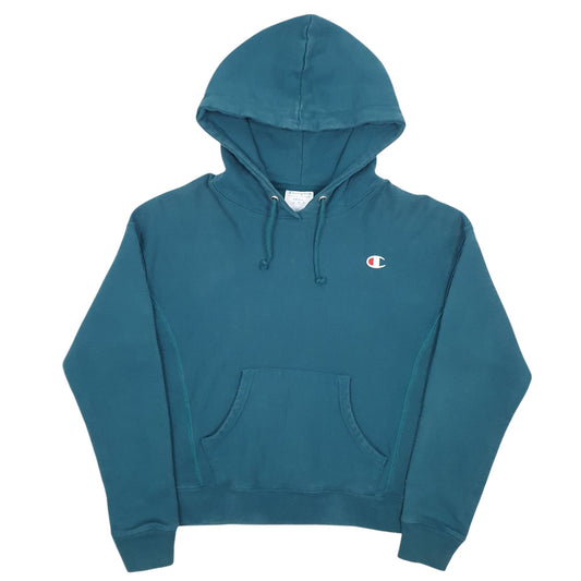 Womens Blue Champion  Hoodie Jumper