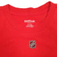 Mens Red Reebok NFL Minnesota Wild  T Shirt