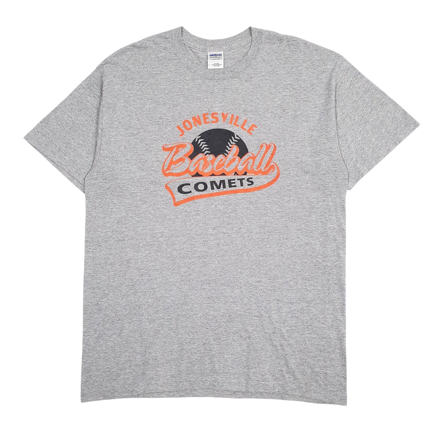 Mens Grey Gildan  Short Sleeve T Shirt