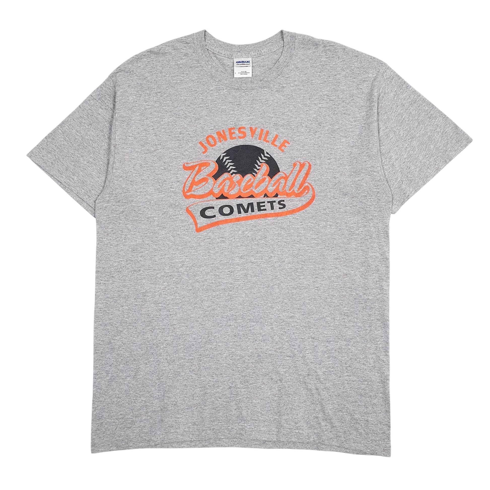 Mens Grey Gildan  Short Sleeve T Shirt