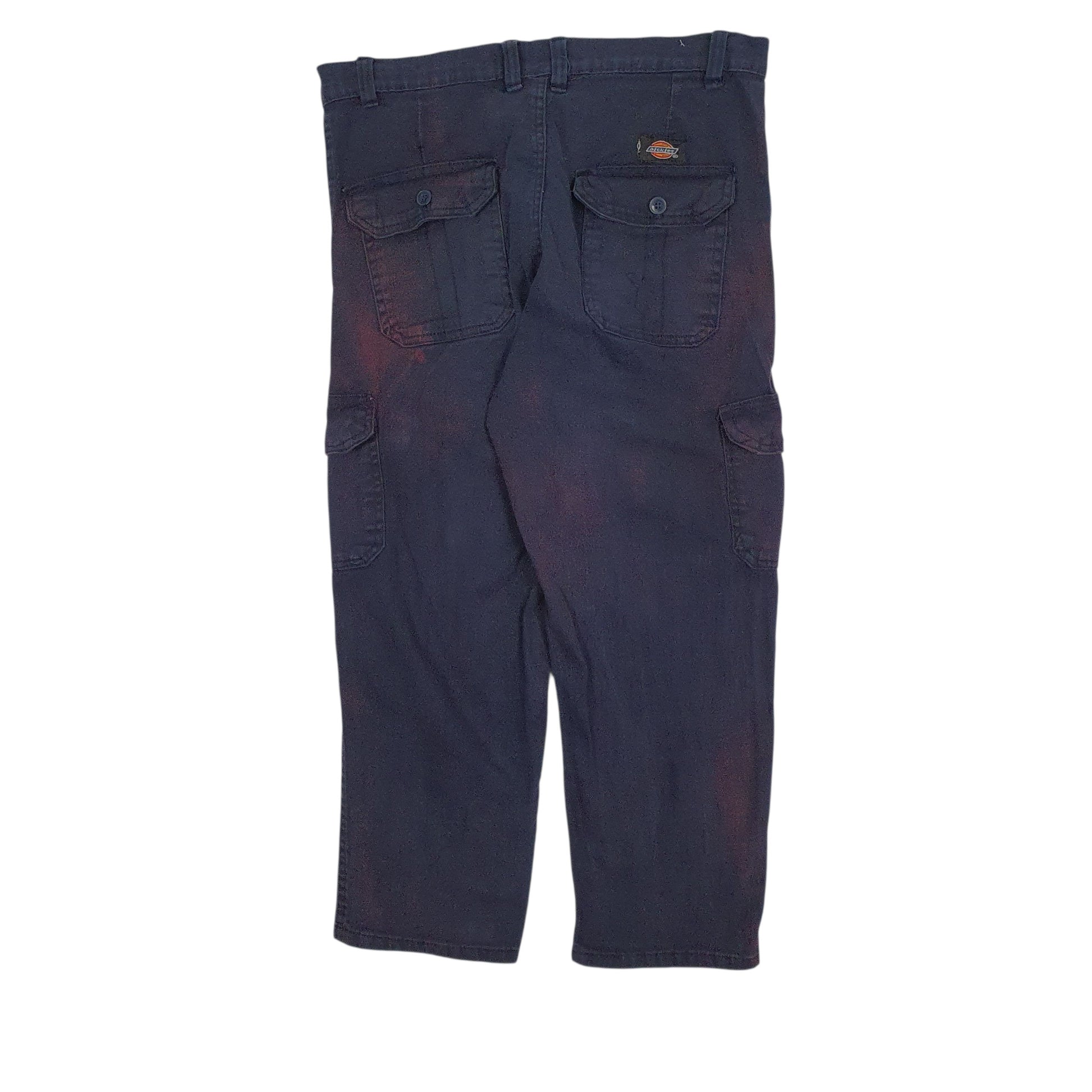 Mens Navy Dickies Workwear  Trousers
