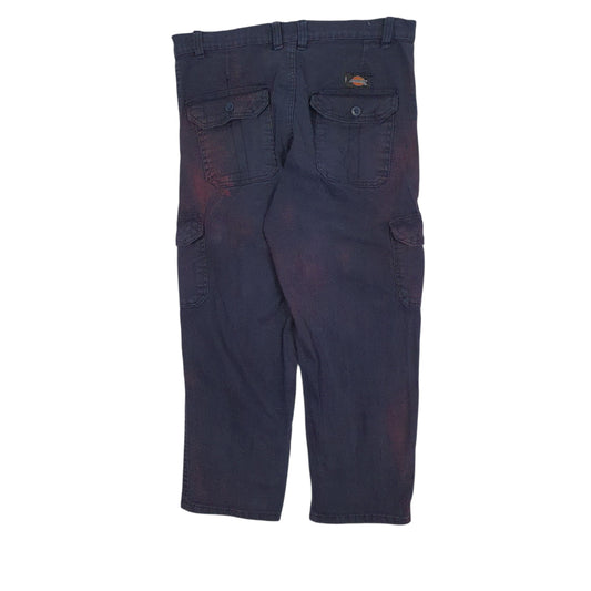 Mens Navy Dickies Workwear  Trousers