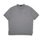 Mens Grey Polo Ralph Lauren  Short Sleeve Polo Shirt