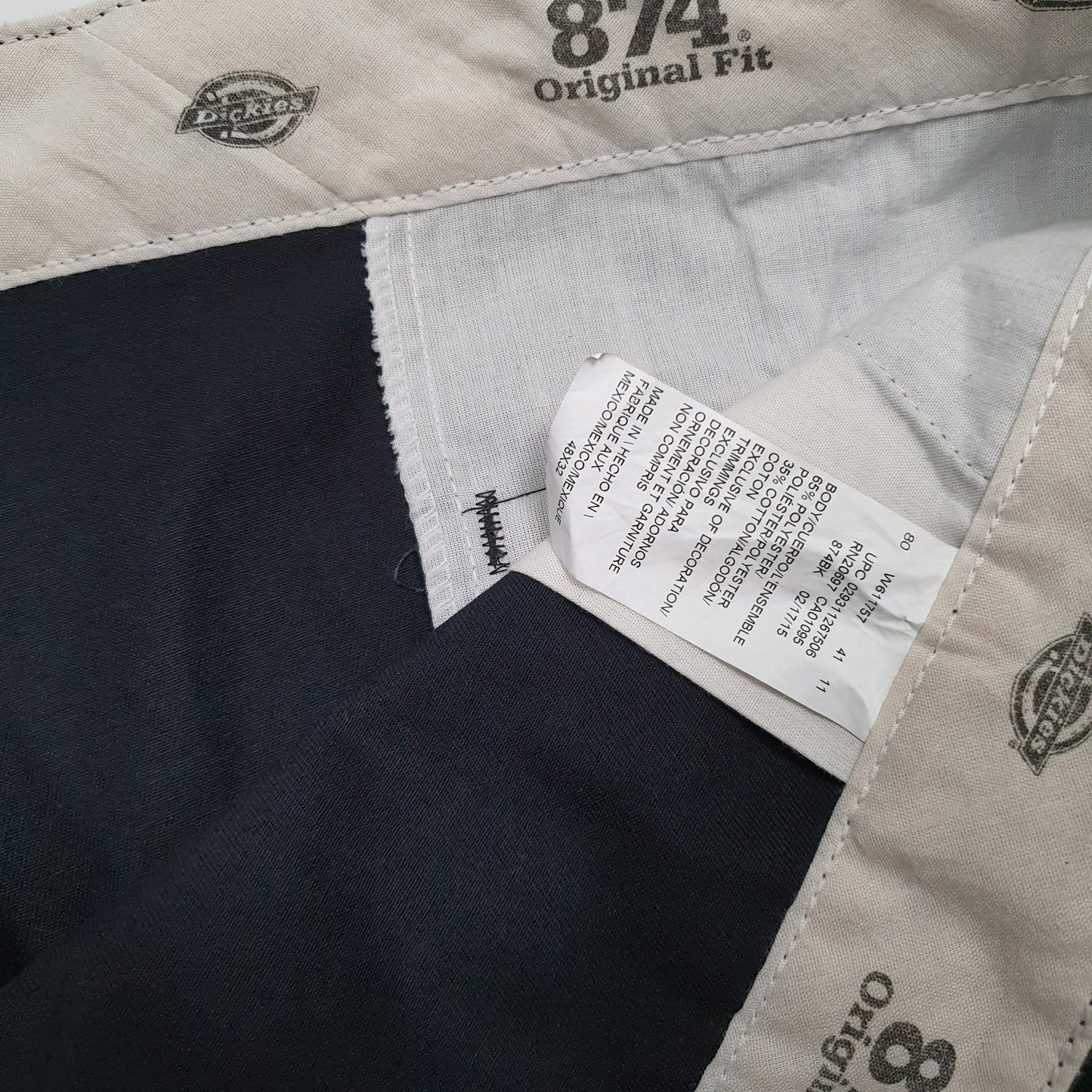 Mens Black Dickies 874 Workwear  Trousers