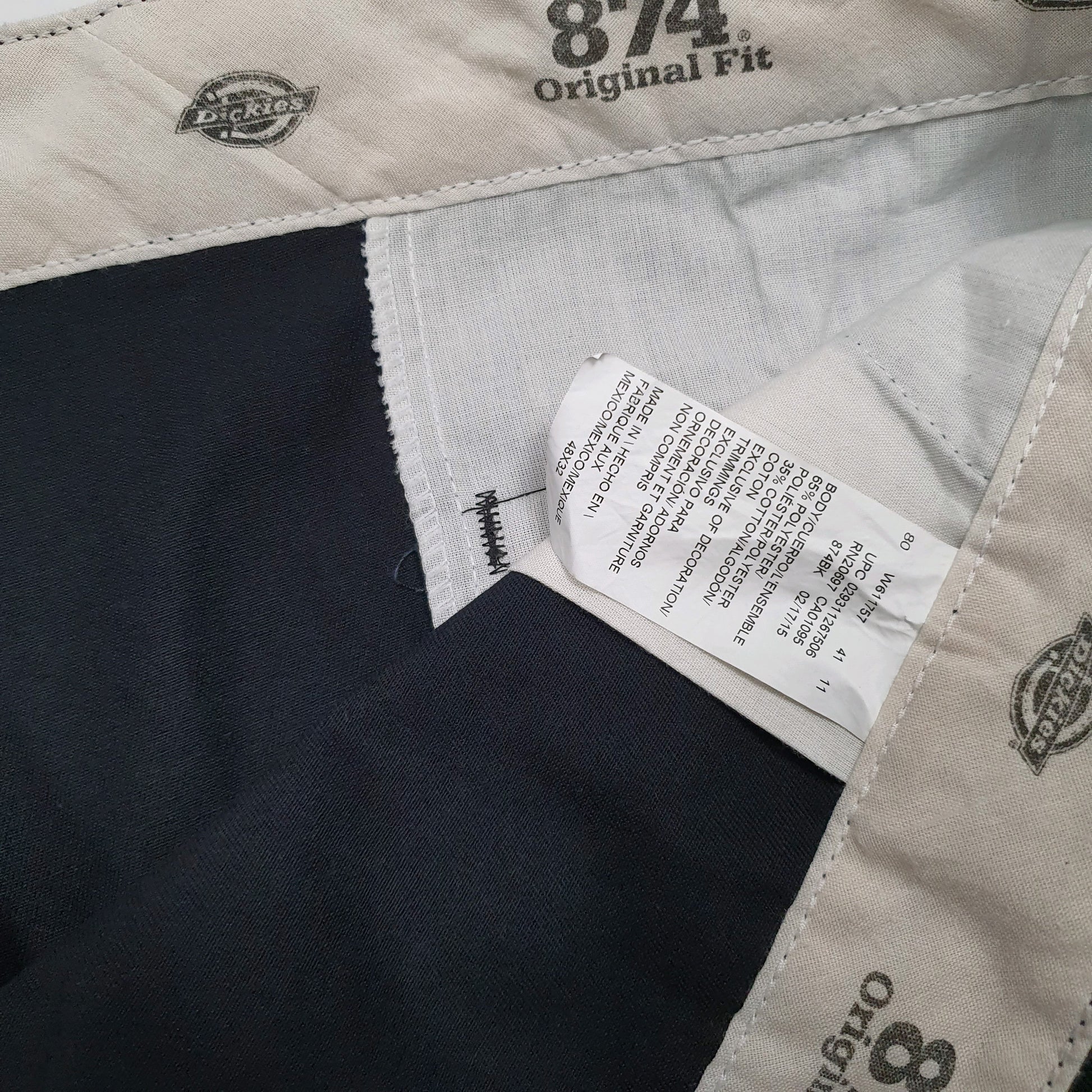 Mens Black Dickies 874 Workwear  Trousers