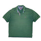 Mens Green Polo Ralph Lauren Vintage 90s Short Sleeve Polo Shirt