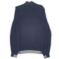 Mens Navy Lacoste  Quarter Zip Jumper