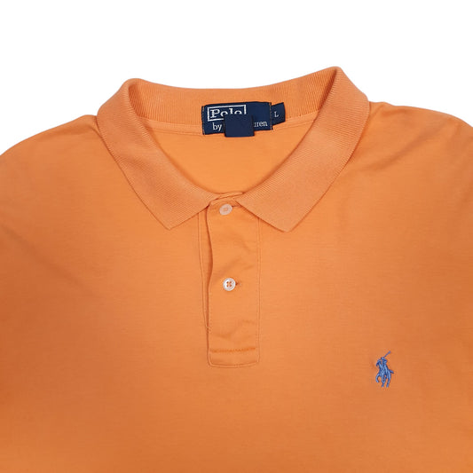 Mens Orange Polo Ralph Lauren   Polo Shirt