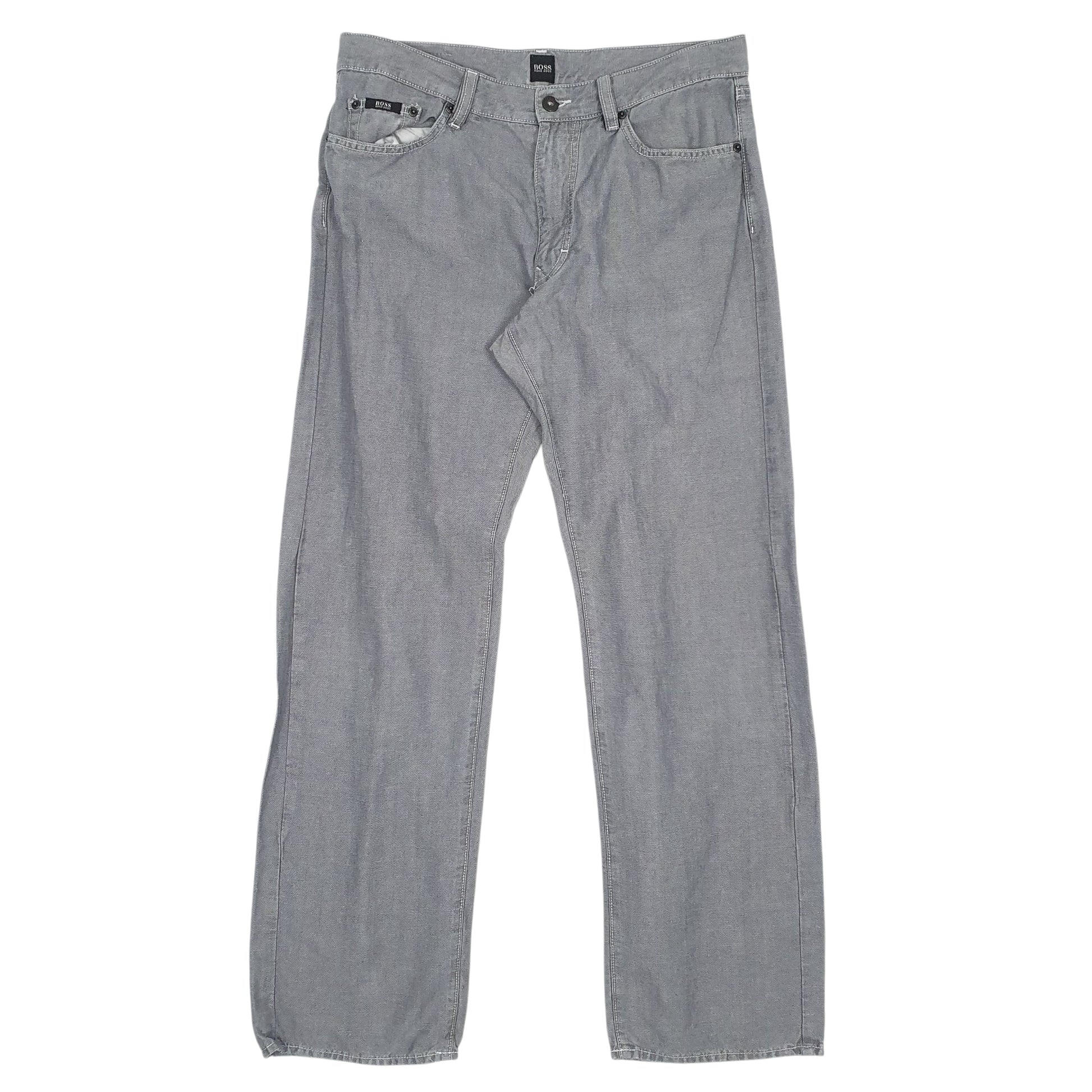 Mens Grey Hugo Boss  Casual JeansW34 L32