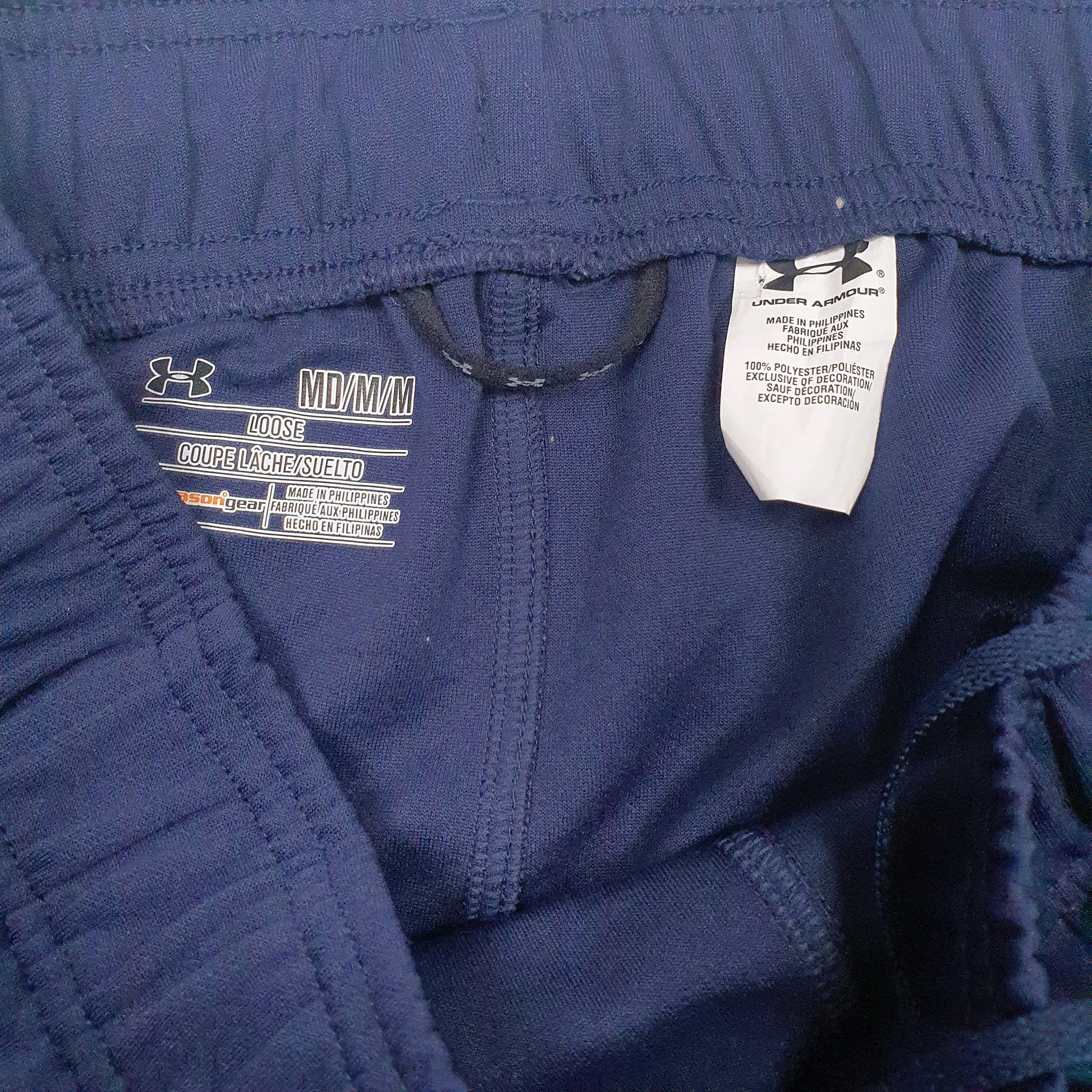 Mens Navy Under Armour   Trousers