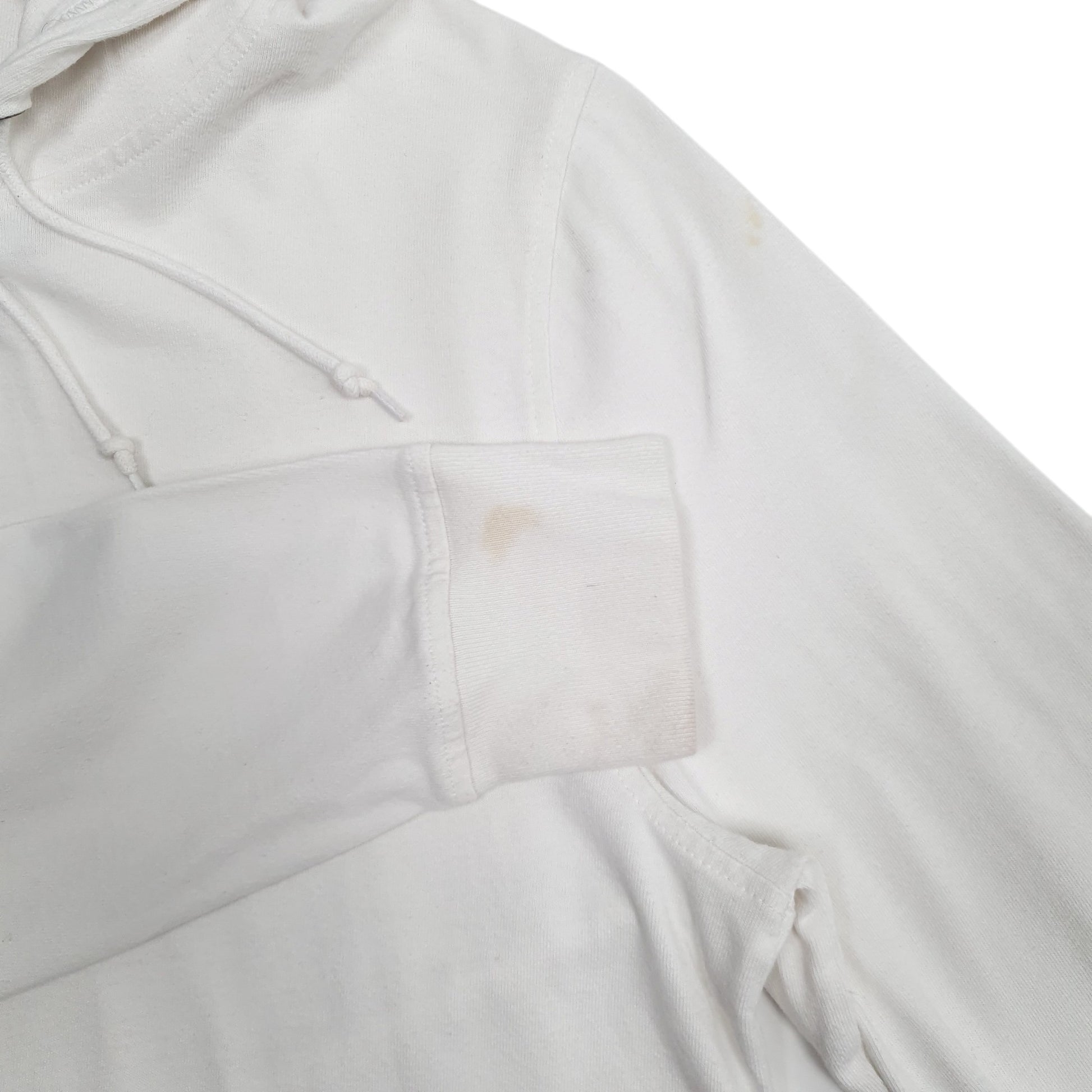 Mens White Champion Lightweight Hoodie Jumper