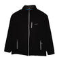 Womens Black Reebok Fleece Lined Windbreaker  Coat