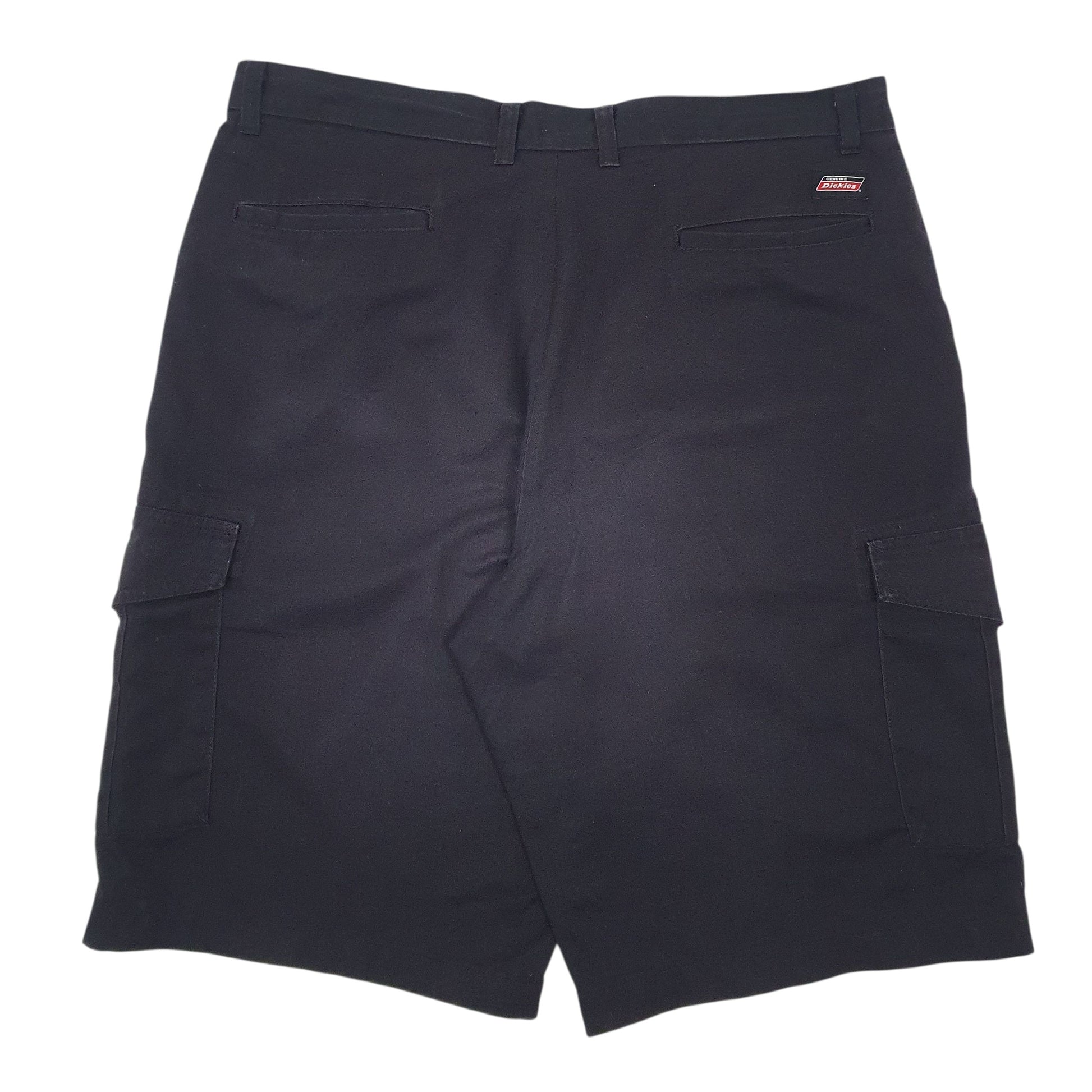 Mens Black Dickies  Full Zip Shorts