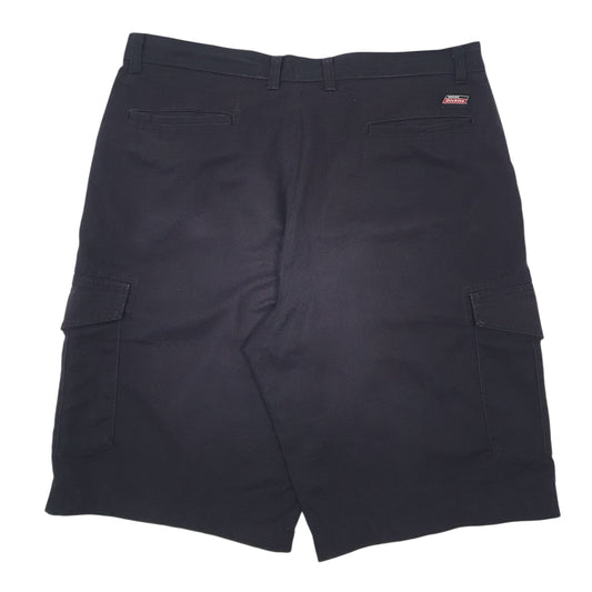 Mens Black Dickies  Full Zip Shorts