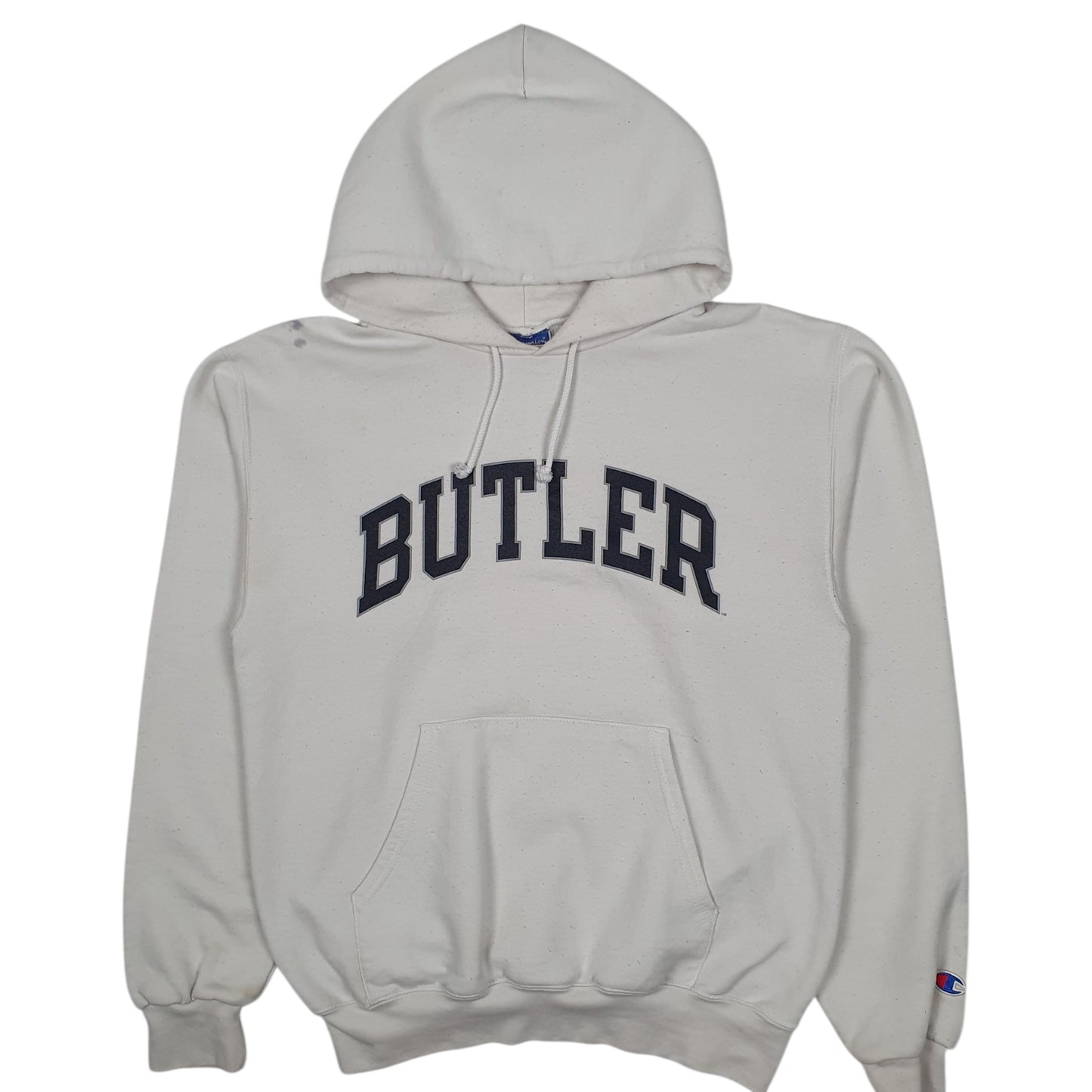 Mens White Champion Butler Hoodie Jumper