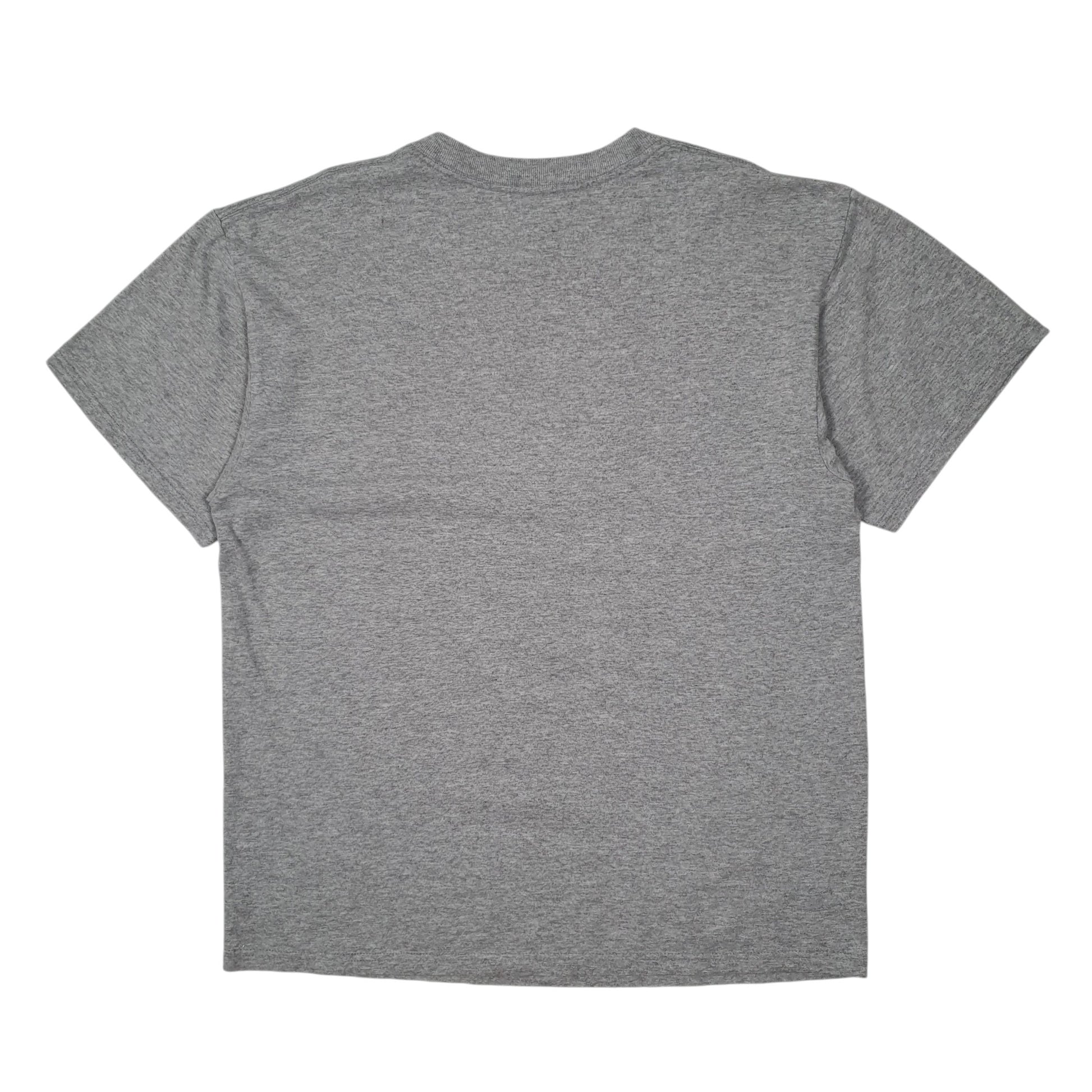 Mens Grey Delta Vintage 00s Soccer  T Shirt