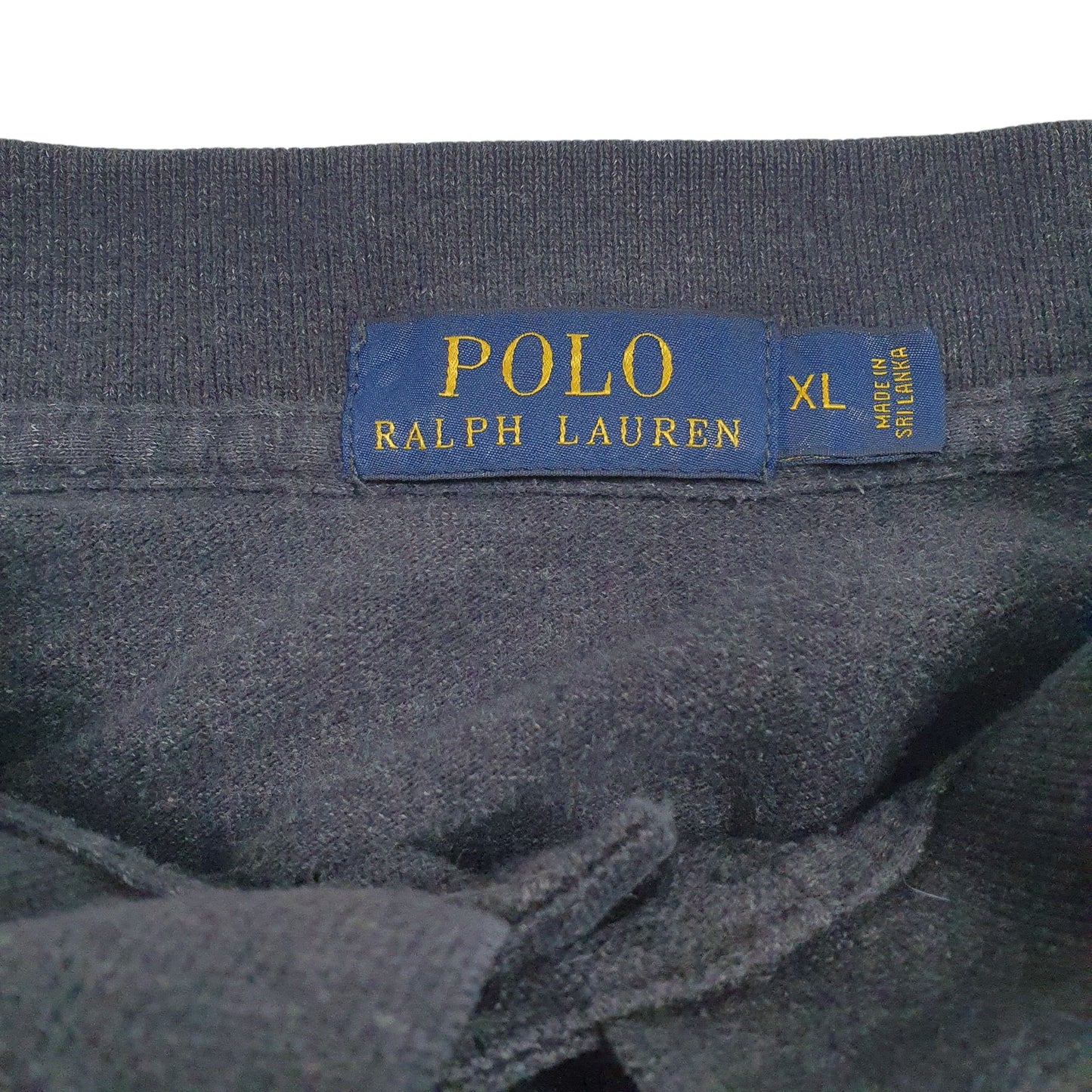 Mens Grey Polo Ralph Lauren   Polo Shirt