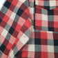 Mens Red Zara Cruiser Plaid Bomber  Coat