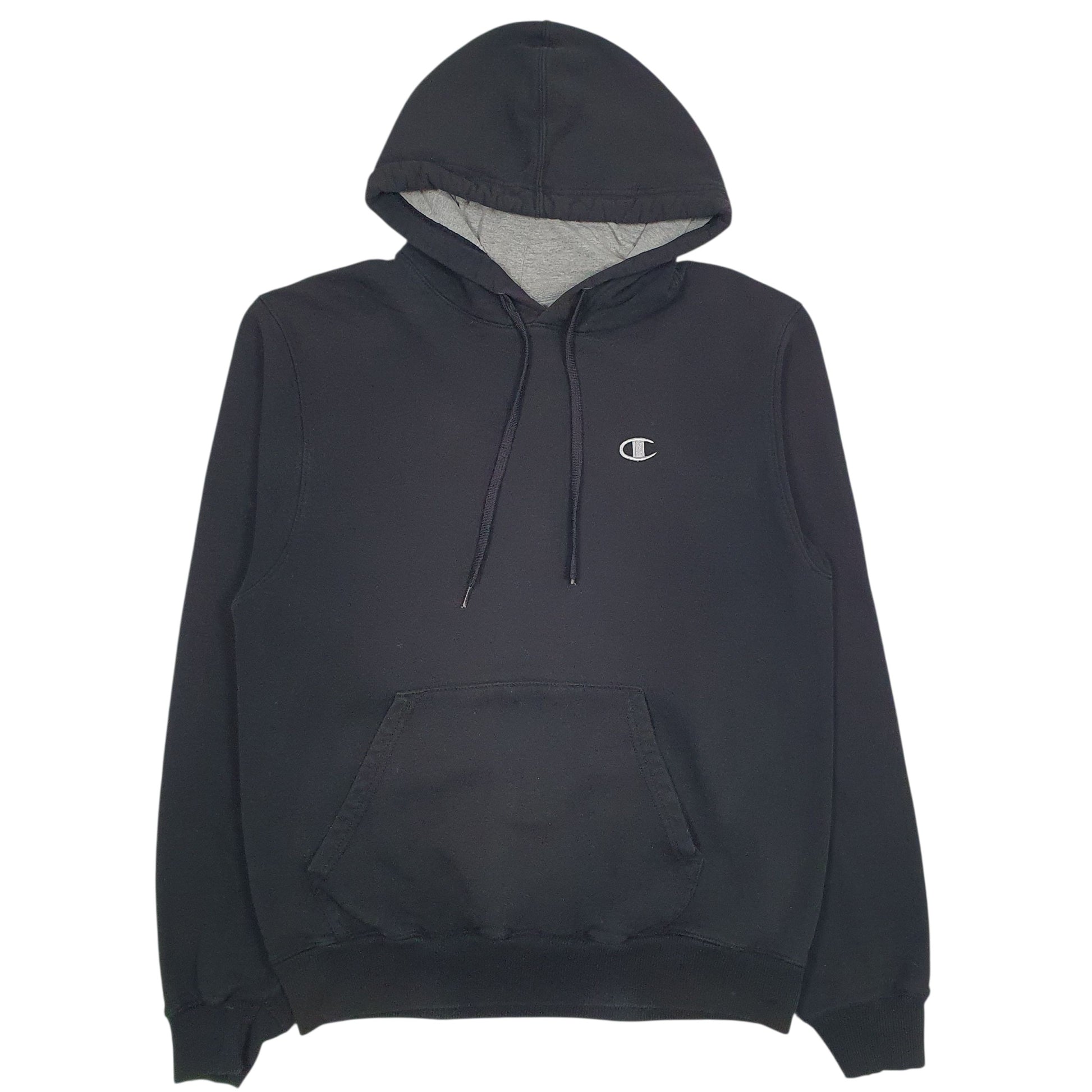 Mens Black Champion  Hoodie Jumper
