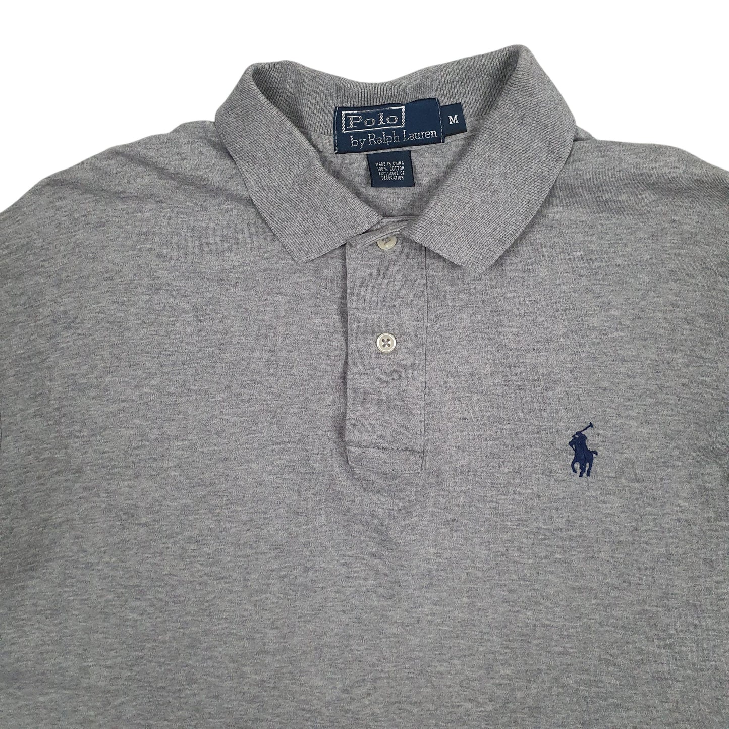 Mens Grey Polo Ralph Lauren   Polo Shirt