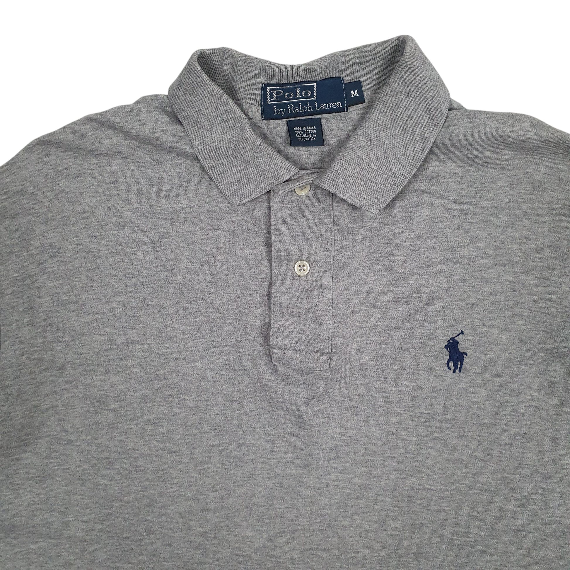 Mens Grey Polo Ralph Lauren   Polo Shirt