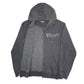 Mens Grey Wrangler Hoodie Full Zip Jumper