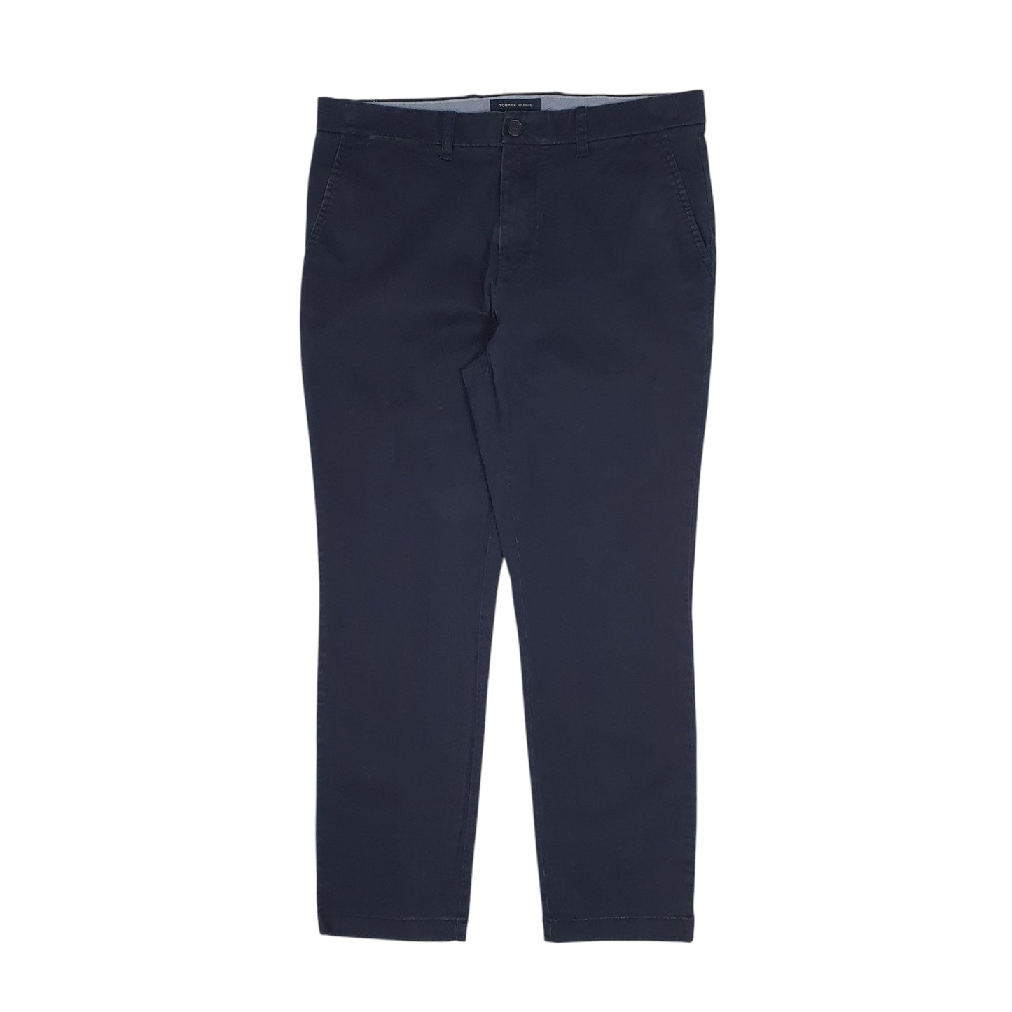 Mens Navy Tommy Hilfiger  Chino Trousers