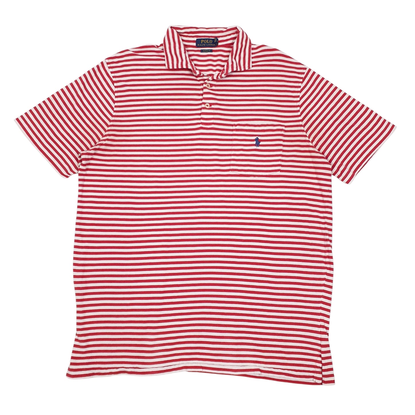 Mens Red Polo Ralph Lauren  Short Sleeve Polo Shirt