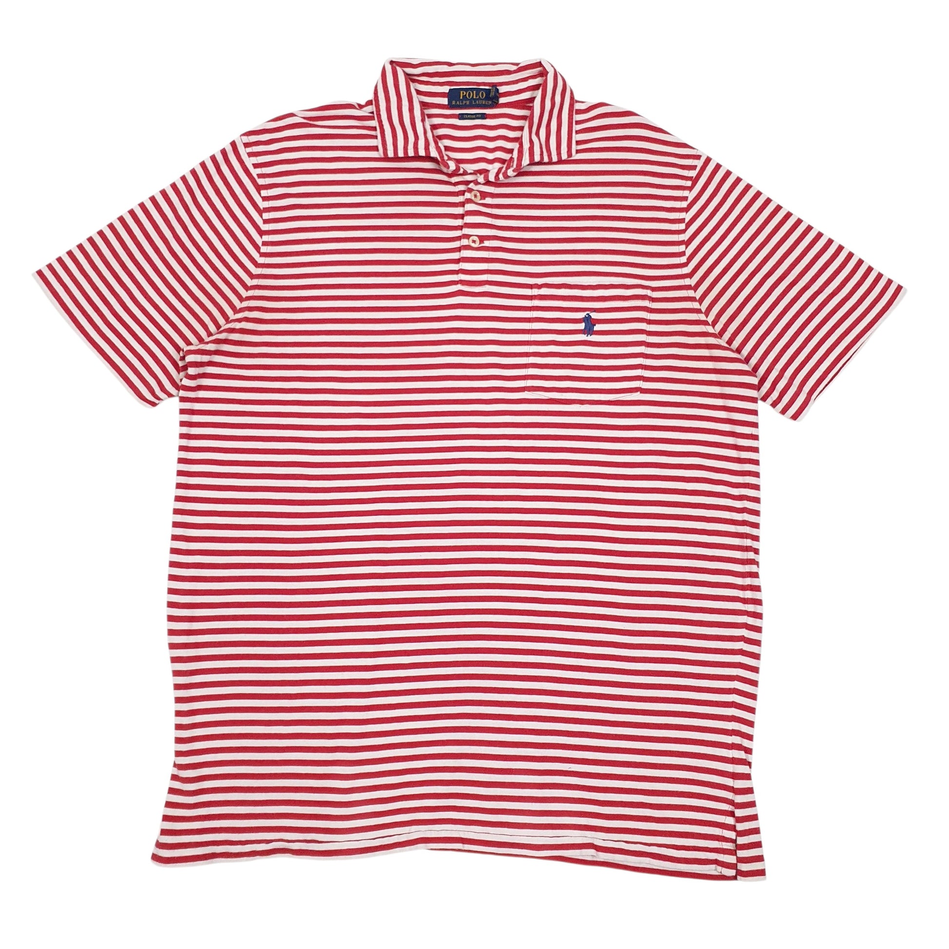 Mens Red Polo Ralph Lauren  Short Sleeve Polo Shirt