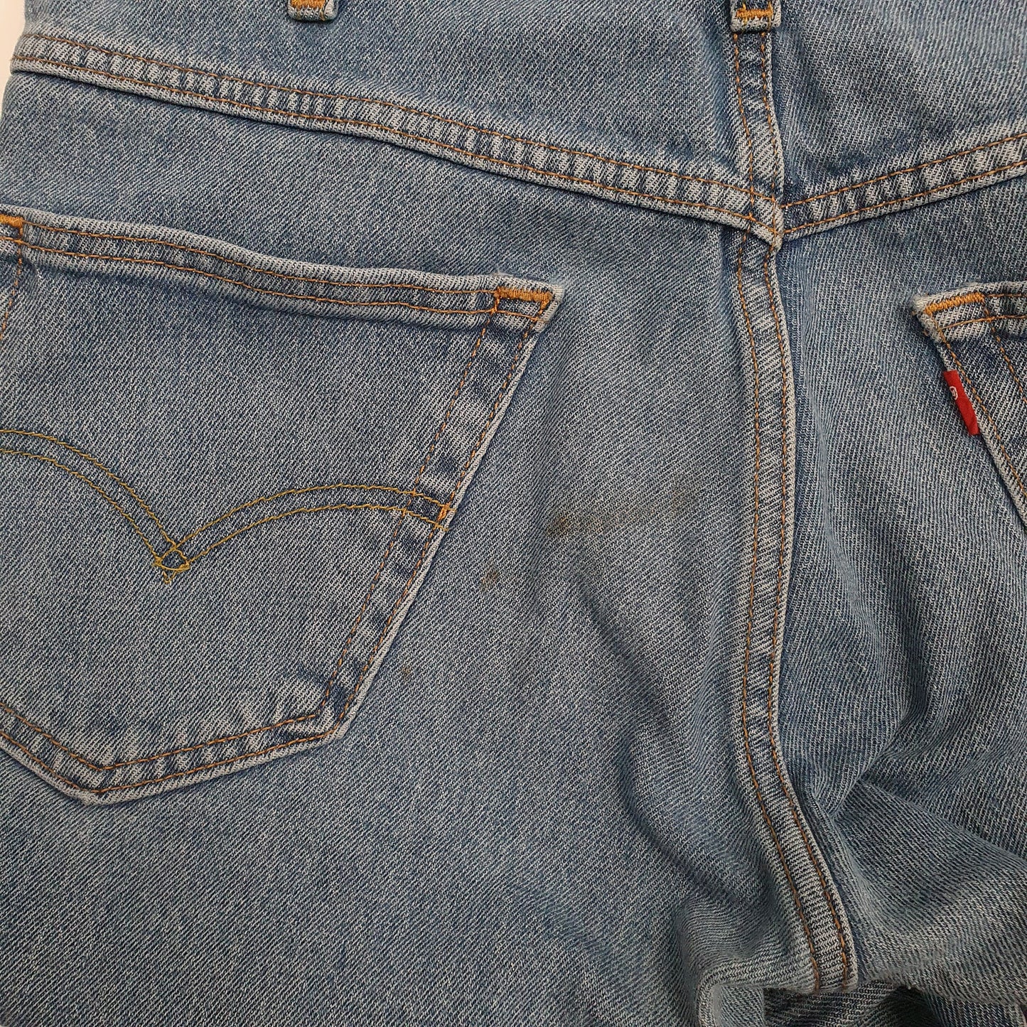 Mens Blue Levis Cowboy Rodeo  Jeans