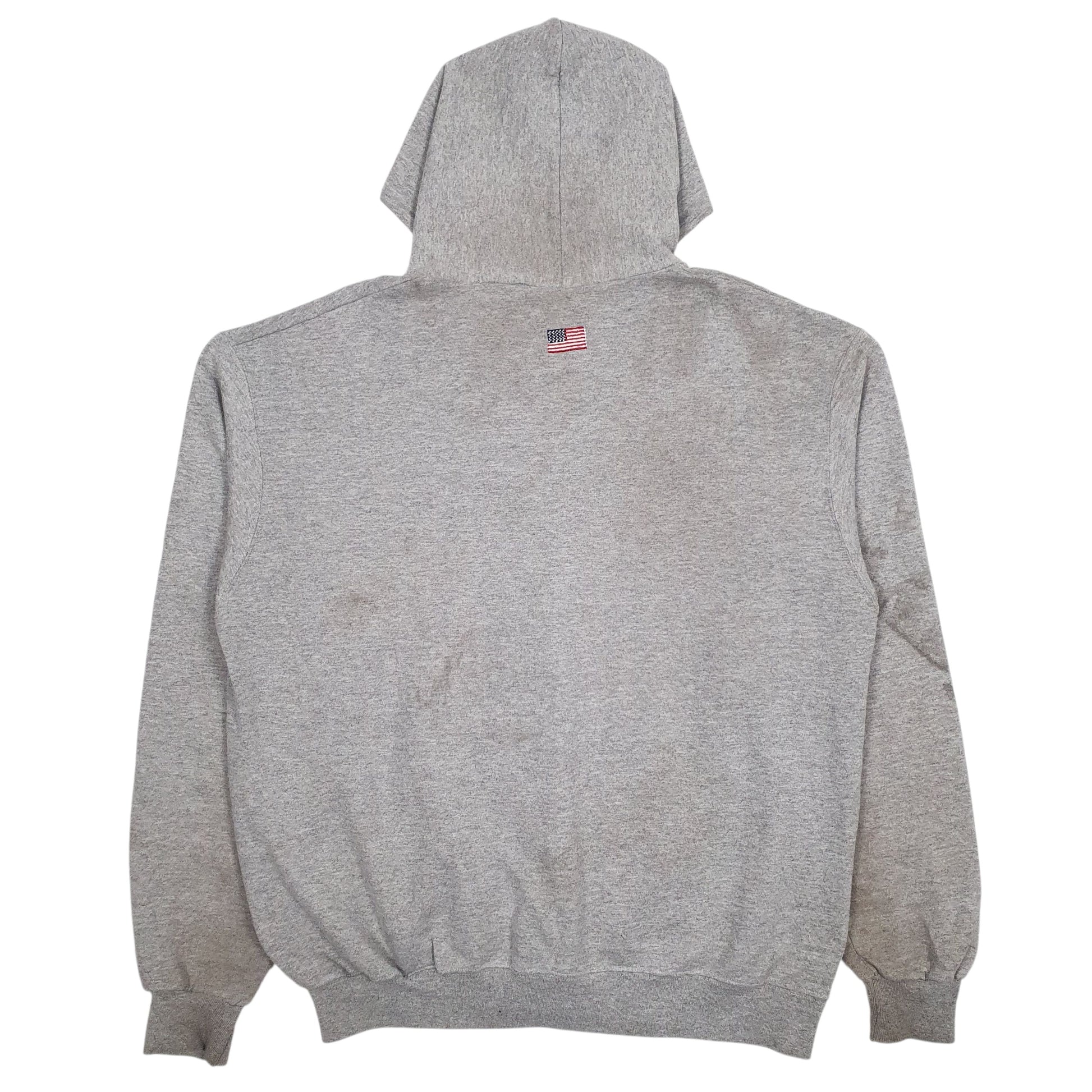 Mens Grey Champion Lafayette Lumber Hoodie Jumper