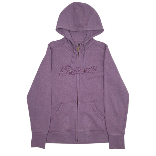 Womens Purple Carhartt  Full Zip Jumper