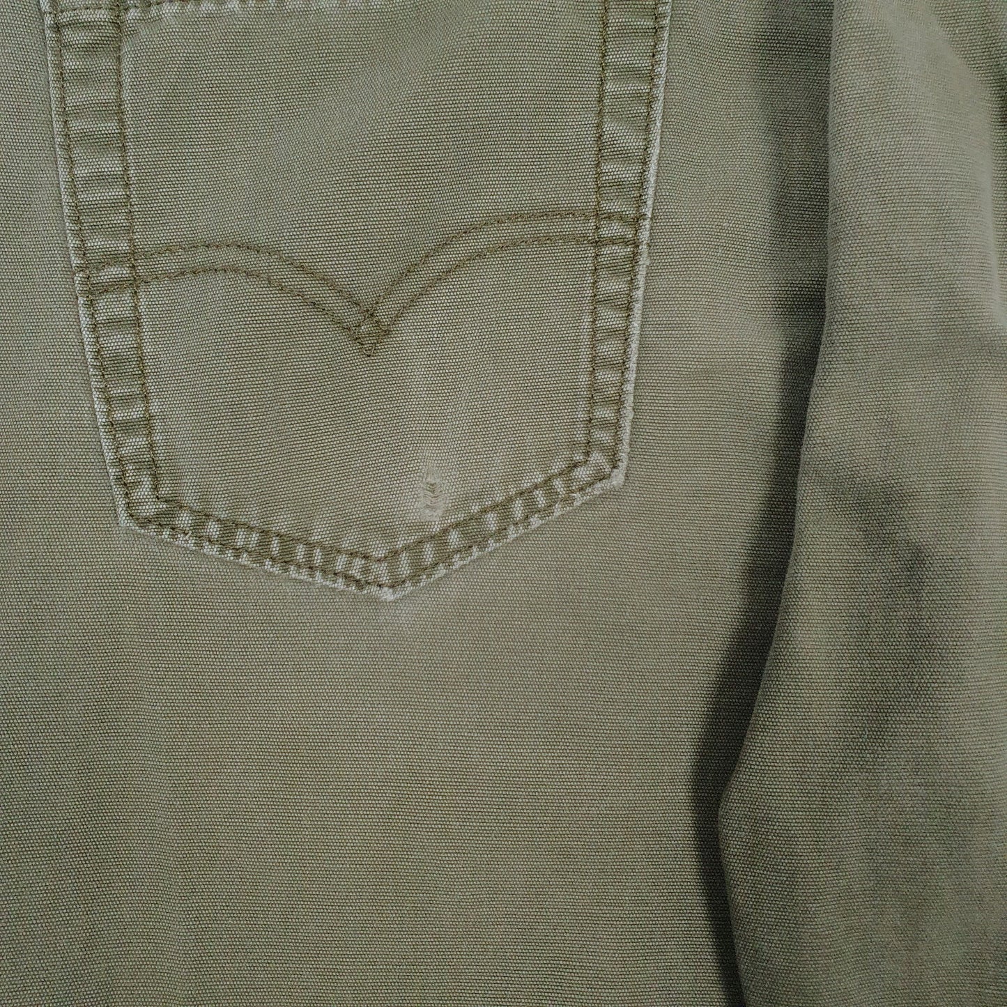 Mens Green Levis   Jeans